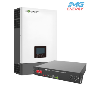 Комплект системи безперебійного живлення LuxPower SNA6000 Wide PV + Dyness B4850